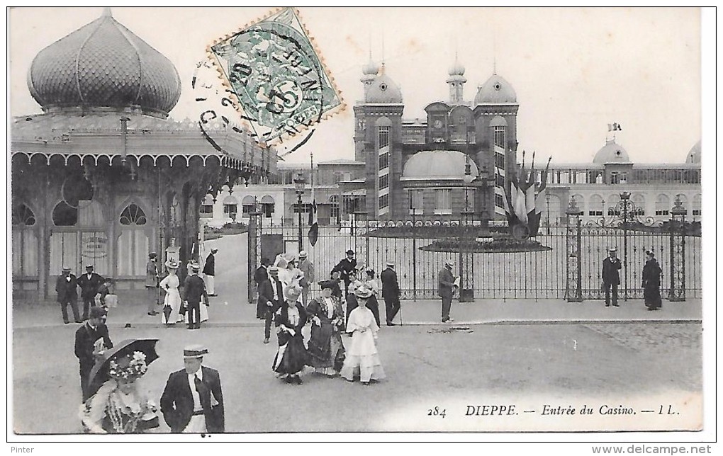 DIEPPE - Entrée Du Casino - Dieppe