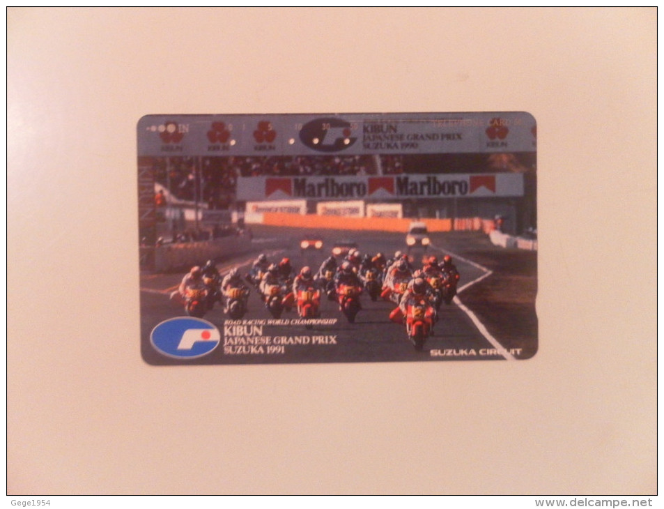 TELECARTE DU JAPON  THEME MOTO - Moto