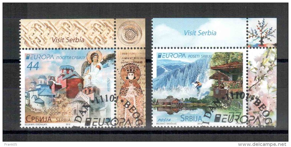 Serbien / Serbia / Serbie 2012 Satz/set EUROPA Gestempelt/used - 2012