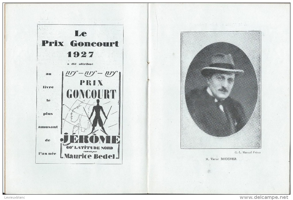 Théatre/La Michodiére /Vient De Paraitre / Bourdet/ Publicité Hotchkiss/Voiture Voisin /Saison 1927-28        PROG60 - Programma's