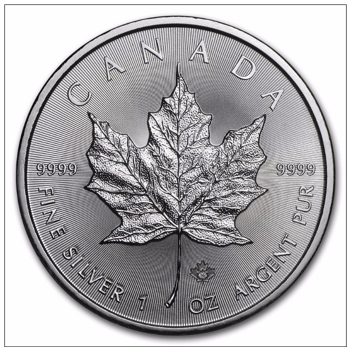 CANADA 5 Dollars Argent 1 Once Maple Leaf 2016 - Canada