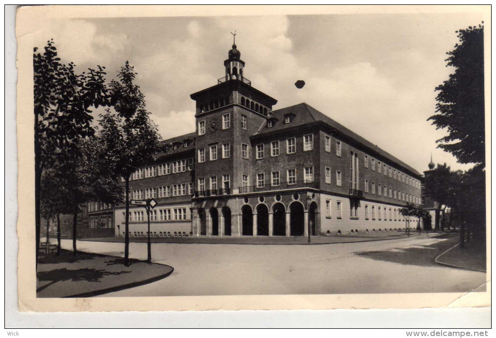 AK Bocholt In Westfalen -GYMNASIUM  Selten !!! - Bocholt