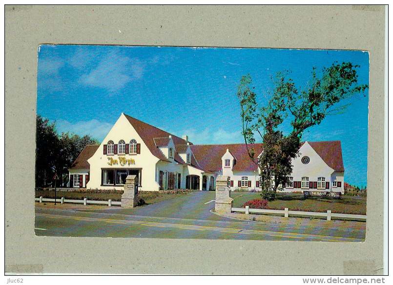 CP.  NIEUWPOORT.  RESTAURANT  JAN TURPIN.  Format 10,5 X18 Cm, Carte  Légèrement  Froissée - Nieuwpoort