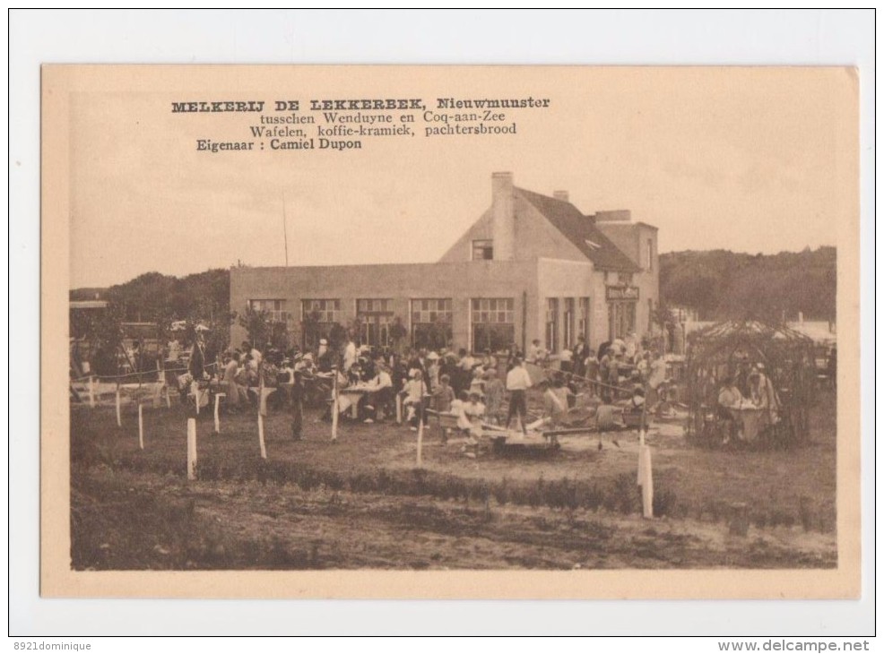 NIEUWMUNSTER - MELKERIJ DE LEKKERBEK ( Zuienkerke ) - Zuienkerke