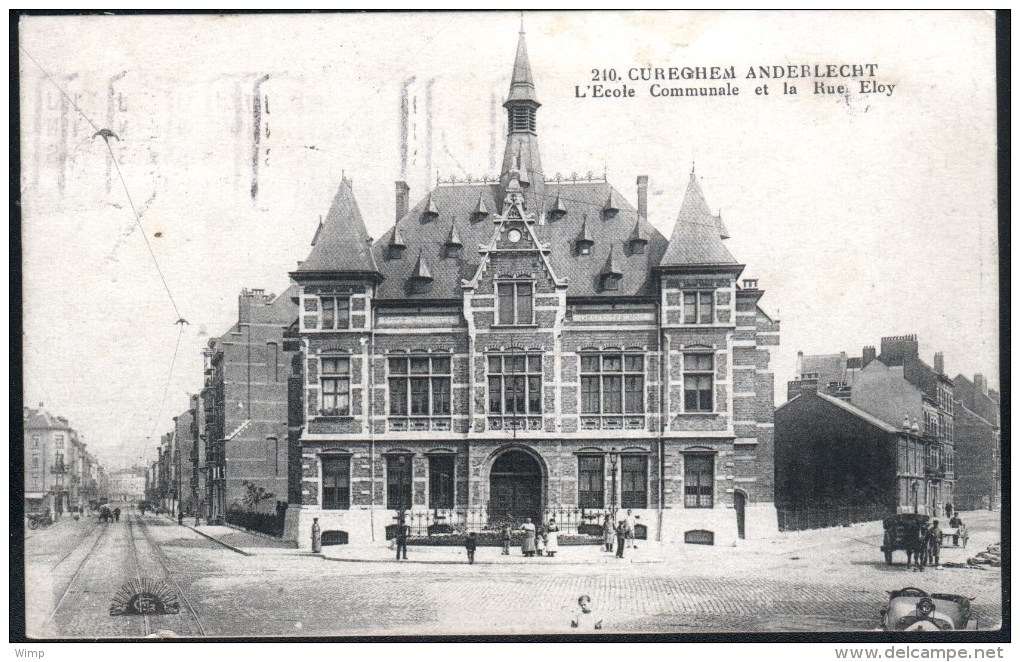 Anderlecht : Ecole Communale Et La Rue Eloy - Anderlecht