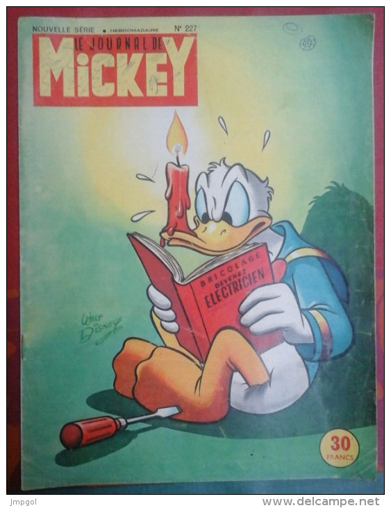Journal De Mickey 1956 N° 227 - Journal De Mickey