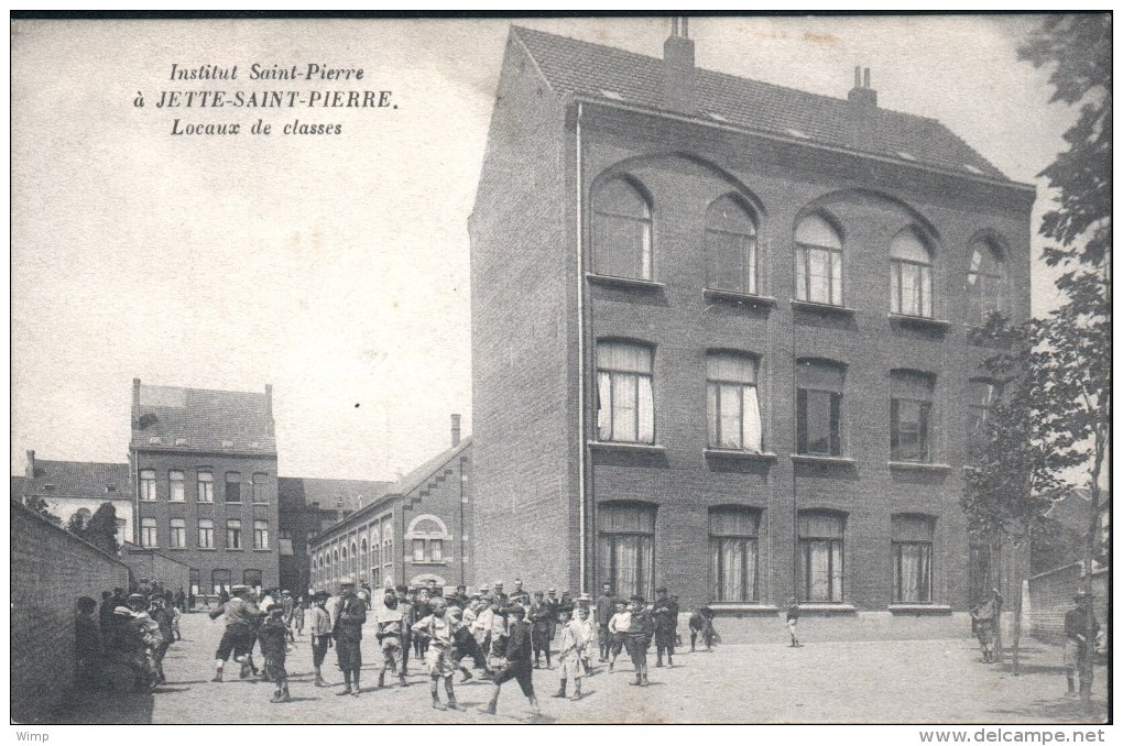 Jette : Institut St Pierre ; Locaux Des Classes / Très Belle Animation - Jette