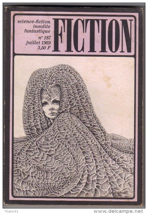 REVUE   FICTION  N°  187  OPTA  DE 1969 - Fiction