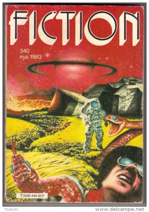 REVUE   FICTION  N°  340  OPTA  DE 1983 - Fictie