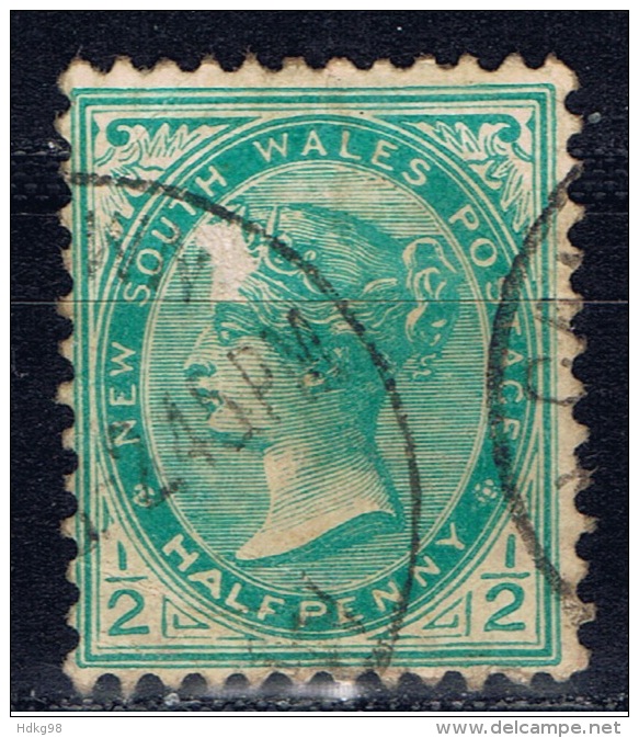 AUS+ Neusüdwales 1897 1906 Mi 81 83 105 Victoria, Wappen - Used Stamps