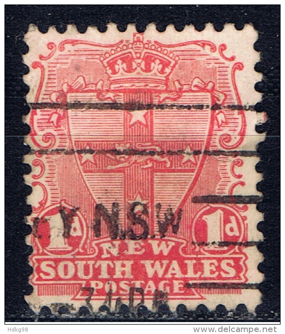 AUS+ Neusüdwales 1897 1906 Mi 81 83 105 Victoria, Wappen - Used Stamps