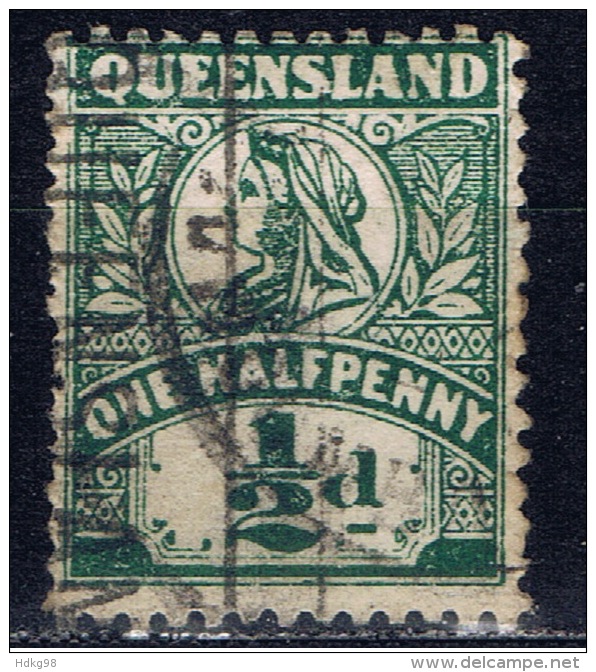 AUS+ Queensland 1907 Mi 114-15 Victoria - Oblitérés