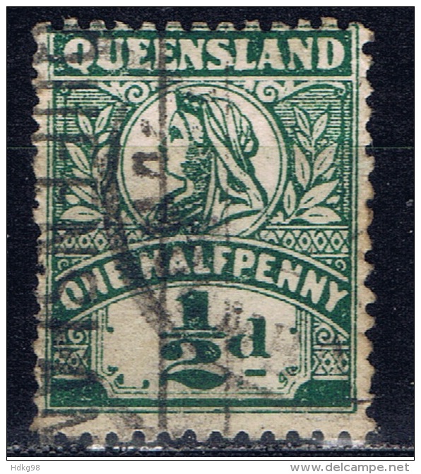 AUS+ Queensland 1907 Mi 114-15 Victoria - Used Stamps