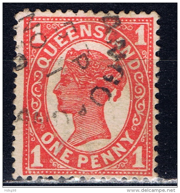 AUS+ Queensland 1907 Mi 114-15 Victoria - Gebraucht