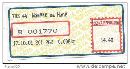 Czech Rep. / APOST (2001) 783 44 Namest Na Hane (A01954) - Other & Unclassified