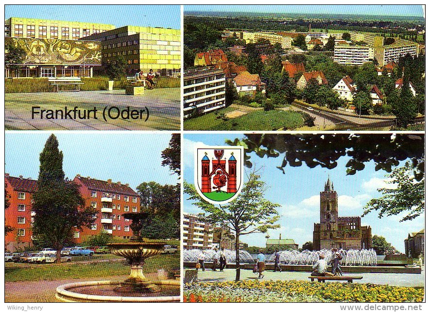 Frankfurt Oder - Mehrbildkarte 8 - Frankfurt A. D. Oder
