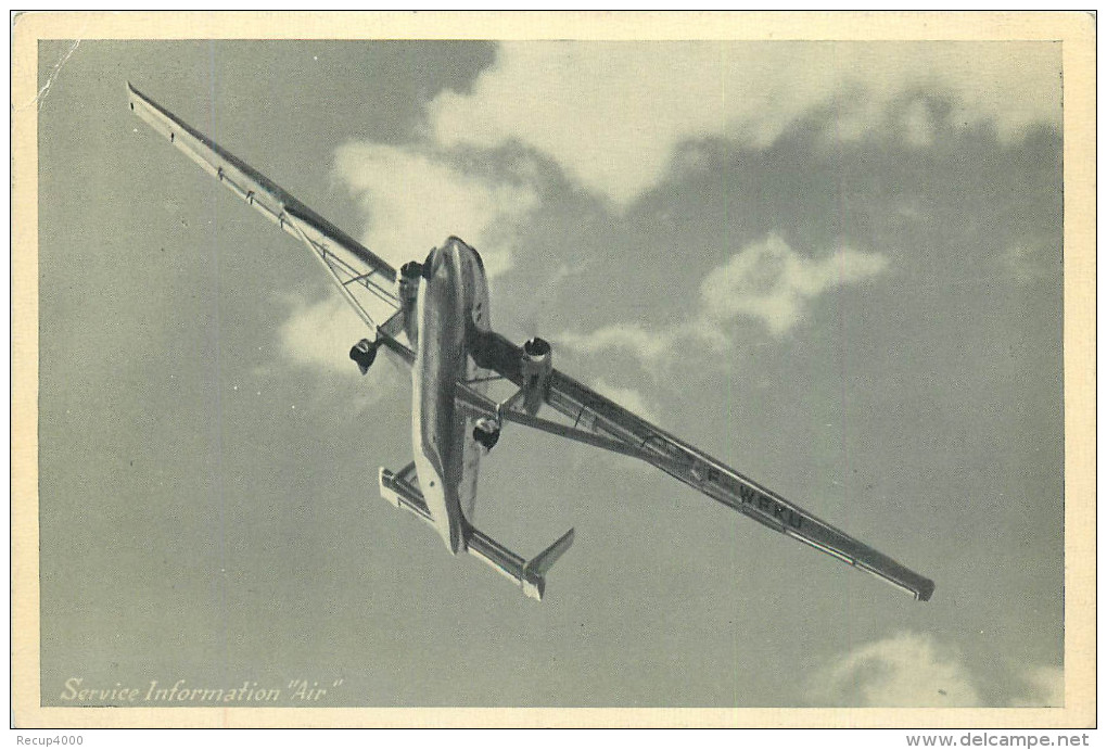 AVIATION  Avion Hurel Dubois  Photo Format Cp   2 Scans - 1946-....: Era Moderna