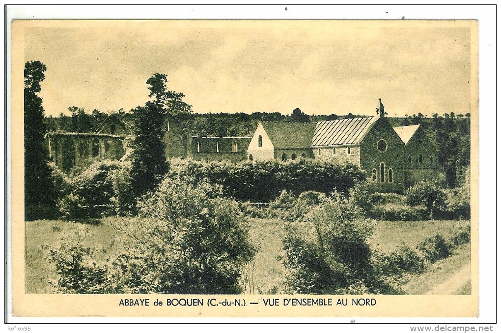 Abbaye De BOQUEN - Vue D'ensemble Au Nord - Plénée-Jugon