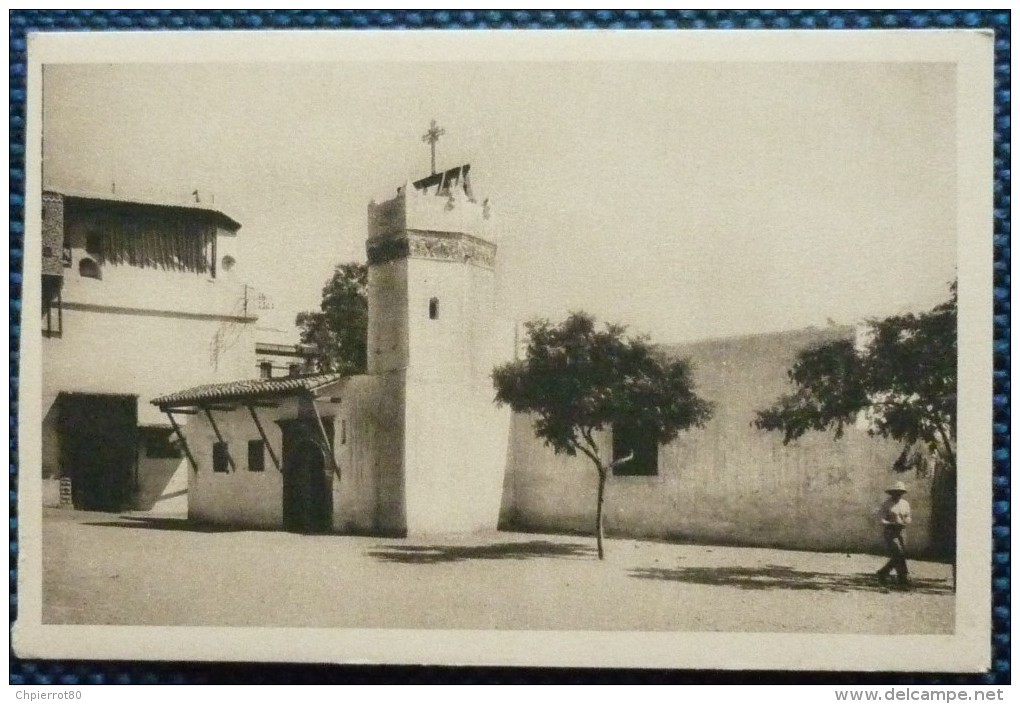 AFRIQUE ALGÉRIE. CASBA D'ALGER : ANCIENNE MOSQUÉE DES JANISSAIRES ET PORTE DE LA CASBA - DITE PORTE TURQUE - Alger