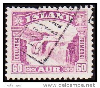 1932. Gullfoss. 60 Aur Lilac TOLLUR. (Michel: 153) - JF191400 - Nuevos