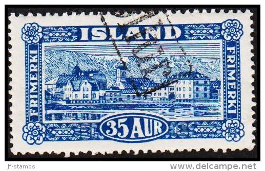 1925. Views And Buildings. 35 Aur Blue TOLLUR. (Michel: 117) - JF191394 - Unused Stamps