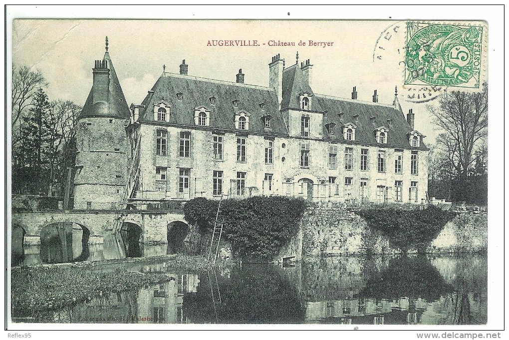 AUGERVILLE - Château De Berryer - Autres & Non Classés