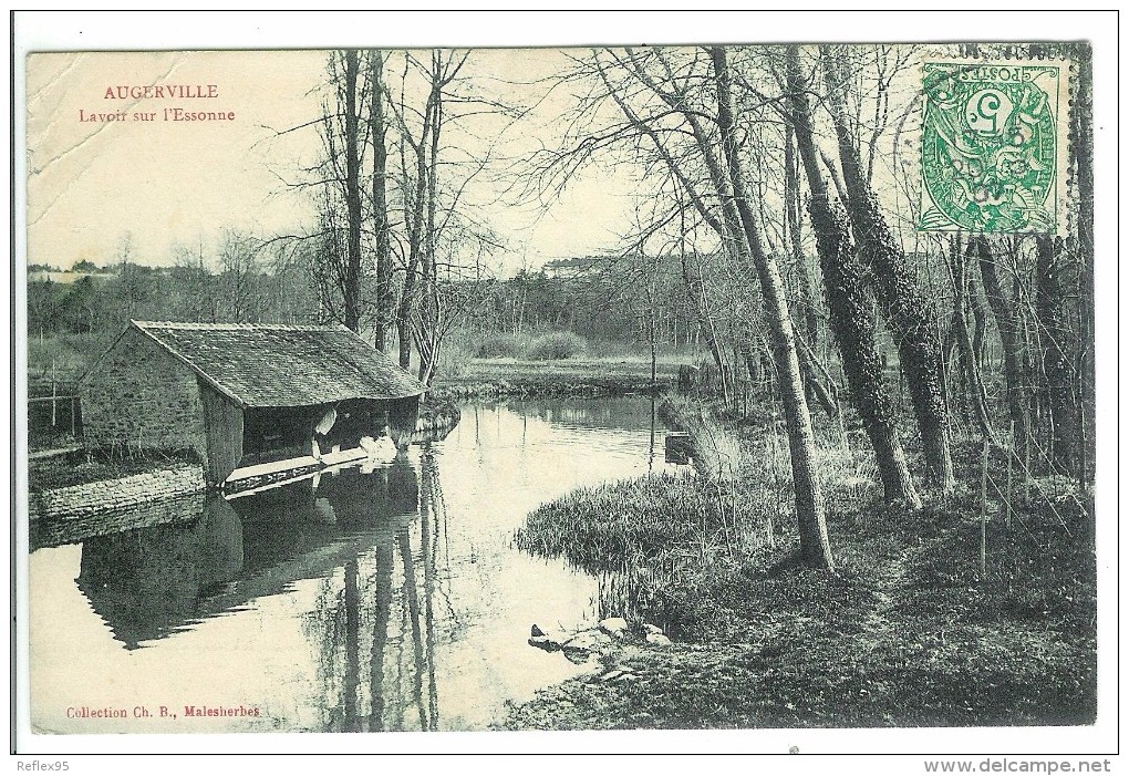 AUGERVILLE - Lavoir Sur L'Essonnes - Autres & Non Classés