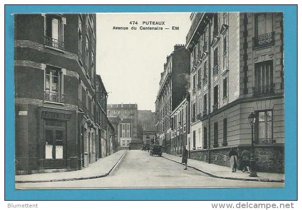 CPA 474 - Avenue Du Centenaire PUTEAUX 92 - Puteaux