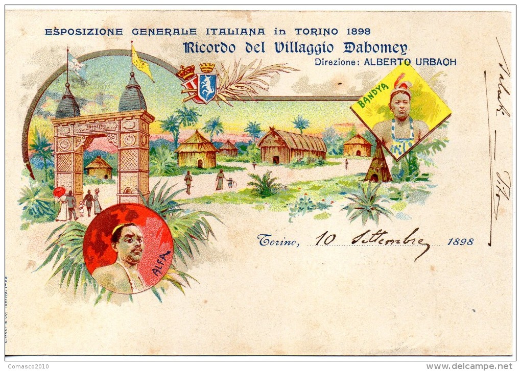 CARTOLINA ESPOSIZIONE GENERALE ITALIANA IN TORINO  ANNO 1898  RARISSIMA - Expositions