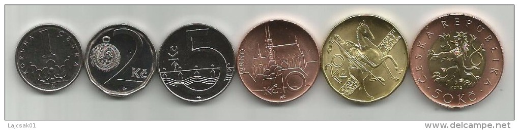 Czech Republic 2012/14. Coin Set UNC - Tsjechië