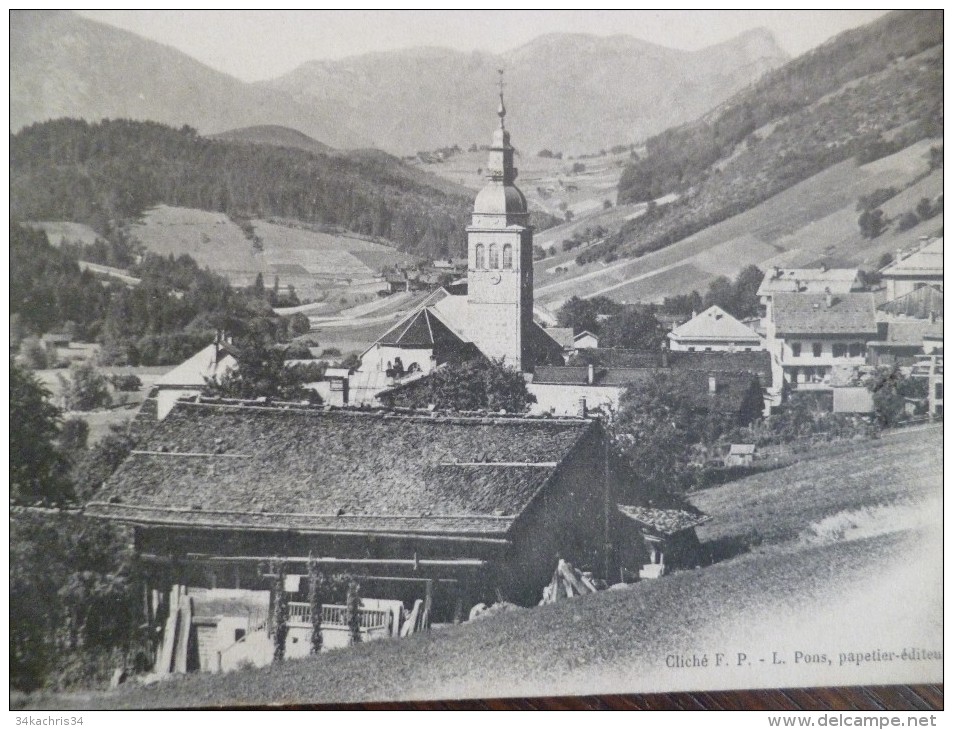 CPA Haute Savoie Le Grand Bornan Près De Thônes - Sonstige & Ohne Zuordnung