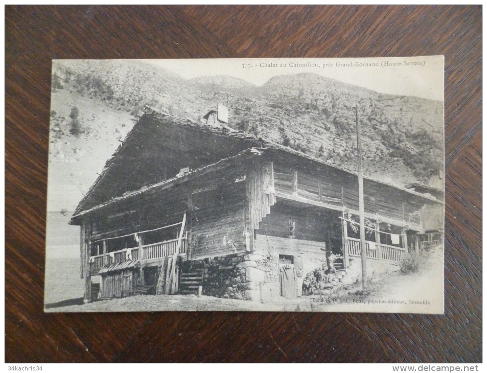 CPA Haute Savoie Chalet Au Chinaillon Près Grand Bornan Près De Thônes - Sonstige & Ohne Zuordnung