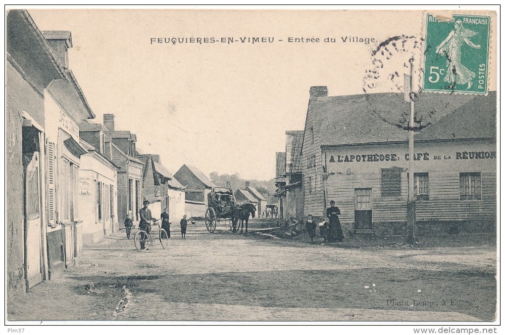 FEUQUIERES EN VIMEU - Entrée Du Village - Feuquieres En Vimeu