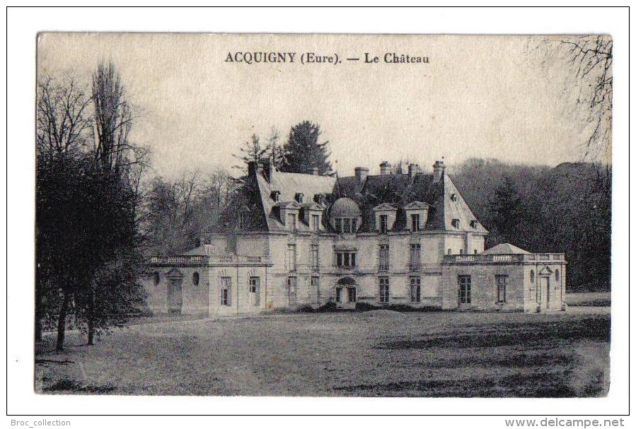 Acquigny, Le Château, 1935, éd. Desaix - Acquigny