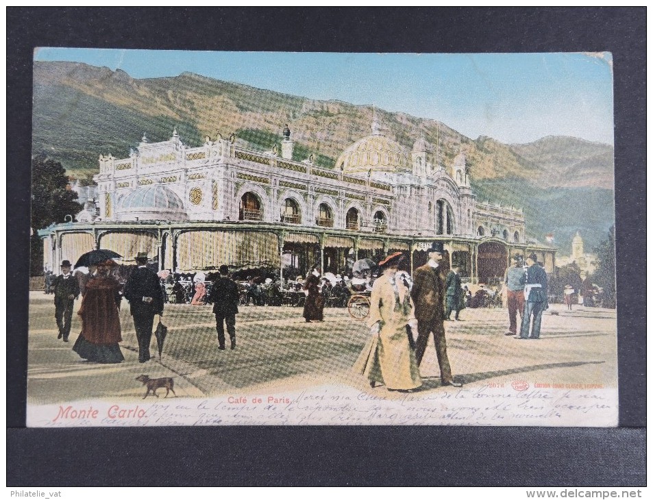 MONACO - Carte Pour Vichy - Mars 1904 - A Voir - P15146 - Brieven En Documenten