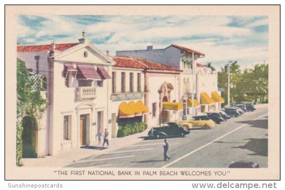 Florida Palm Beach The First National Bank - Palm Beach