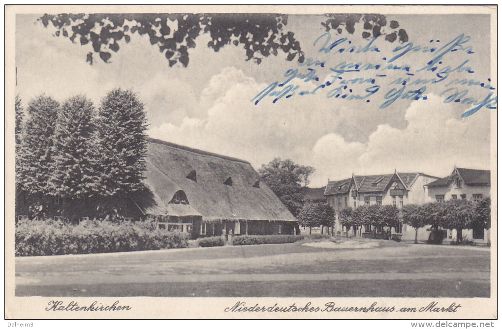 Deutschland 1941 Feldpost Gelaufen - Kaltenkirchen Norddeutsches Bauernhaus Am Markt - Kaltenkirchen
