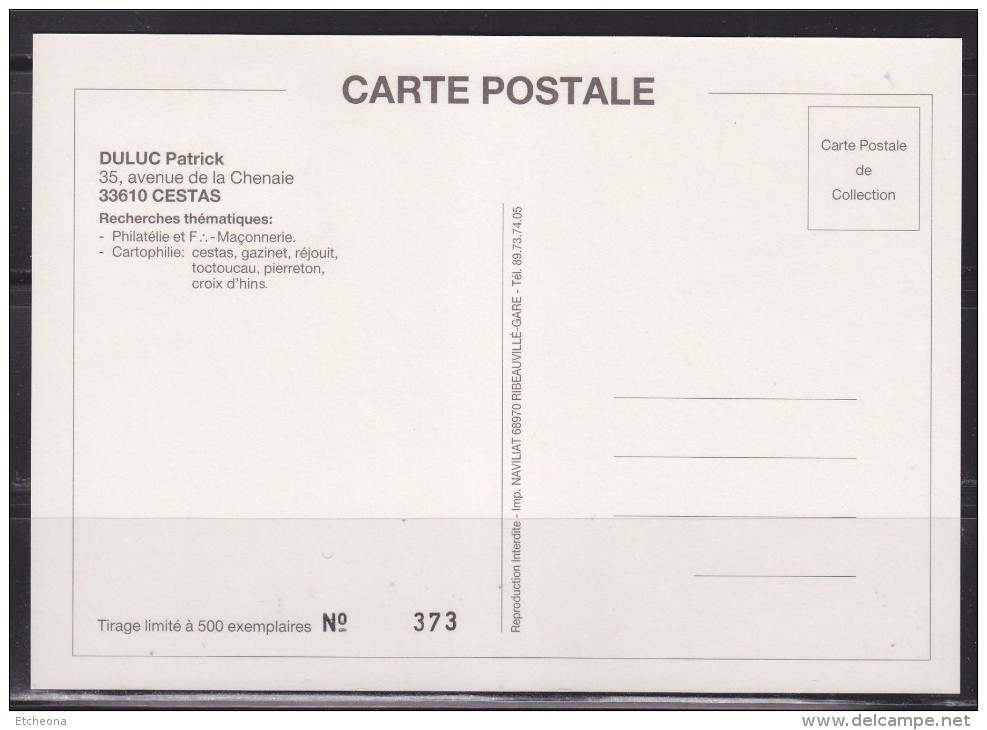 Journée Du Timbre 1992 Les Métiers De La Poste Accueil Des Usagers CP 1er Jour 33 Cestas 7.3.92 N°2743 Illustra Cestas - Journée Du Timbre