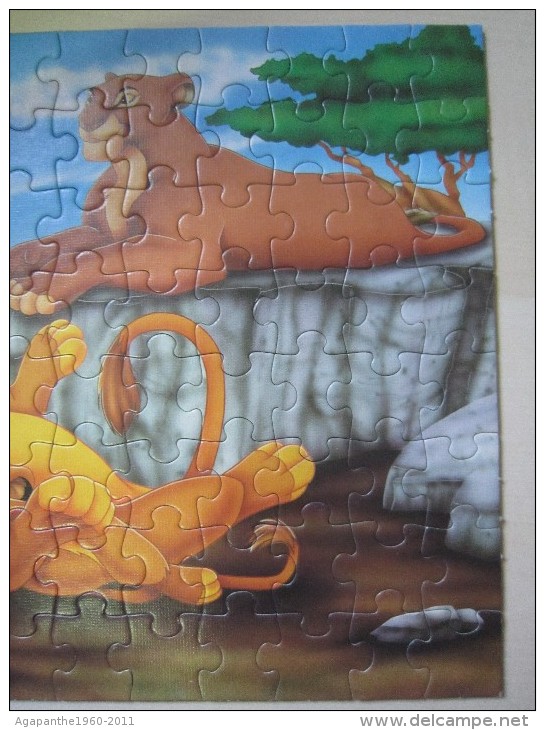 068 - PUZZLE JUMBO - ROI LION - THE LION KING - 100 PIÈCES - Rompecabezas