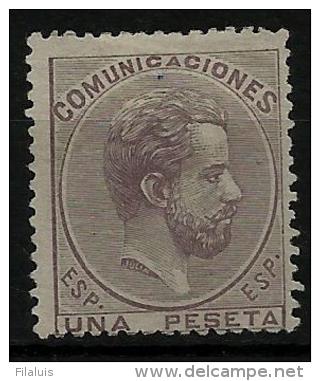 02155 Espa&ntilde;a EDIFIL 127 (*)  Catalogo 143,-&euro; - Ongebruikt