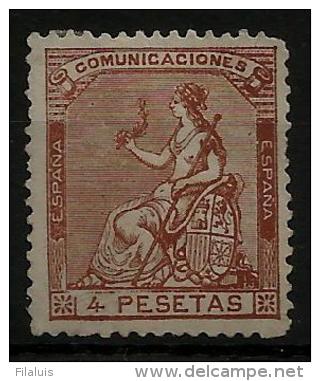 02159 Espa&ntilde;a EDIFIL 139 (*), Catalogo 990,-&euro; - Unused Stamps