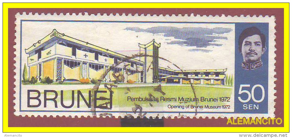 BRUNEI    SELLO   DEL  AÑO 1972 - Brunei (1984-...)