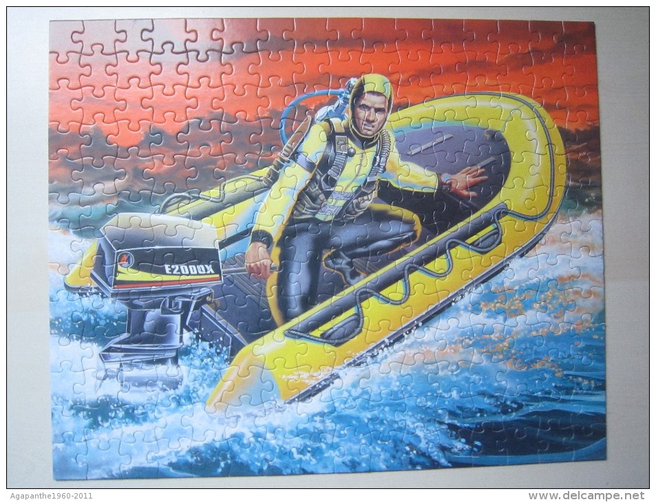 077 - PUZZLE MB -- ACTION MAN - 200 PIECES - Rompecabezas