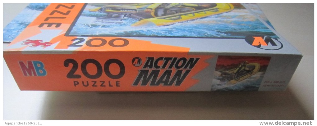 077 - PUZZLE MB -- ACTION MAN - 200 PIECES