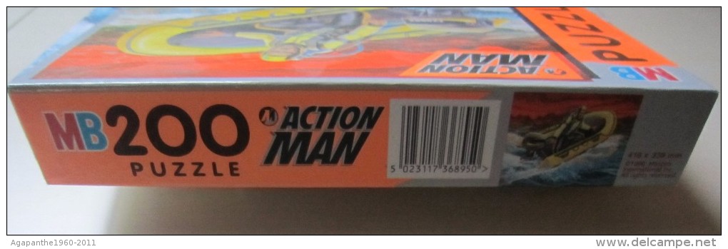 077 - PUZZLE MB -- ACTION MAN - 200 PIECES