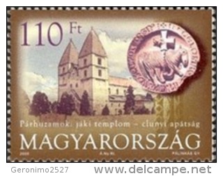 HUNGARY 2005 ARCHITECTURE Religious Buildings CHURCH Of JAK - Fine Set MNH - Nuevos