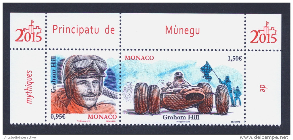 2015 MONACO "GRAHAM HILL" SINGOLO MNH - Nuevos