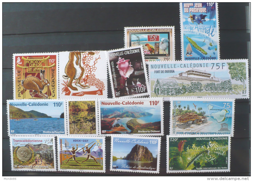 Nouvelle Calédonie - Petit Lot De 2011-2012 ** - TB - Unused Stamps