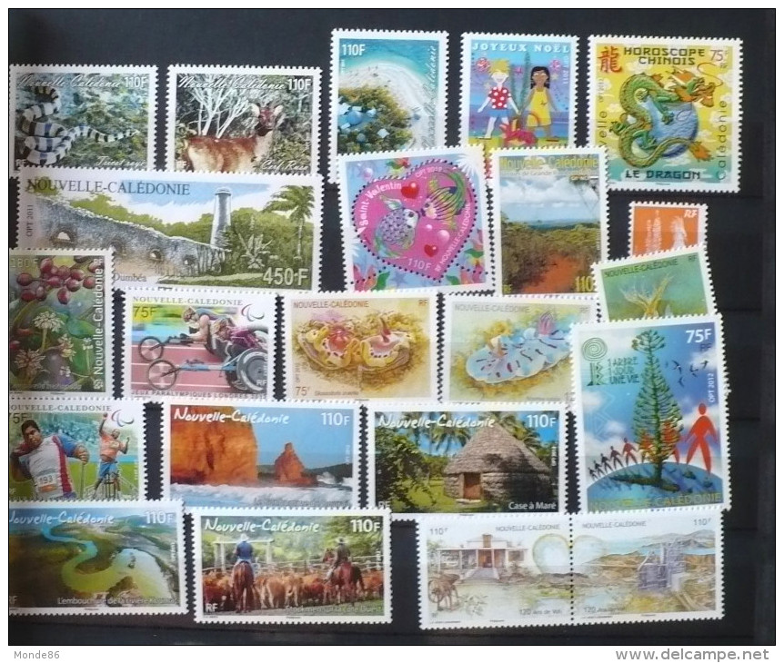 Nouvelle Calédonie - Petit Lot De 2011-2012 ** - TB - Unused Stamps