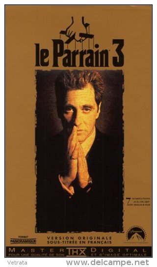 Le Parrain 3 (Cassette VHS- Version Originale Sous Titrée En Français) - Dramma